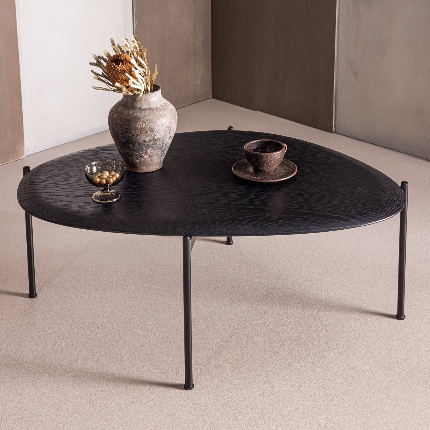 Kota Black Coffee Table