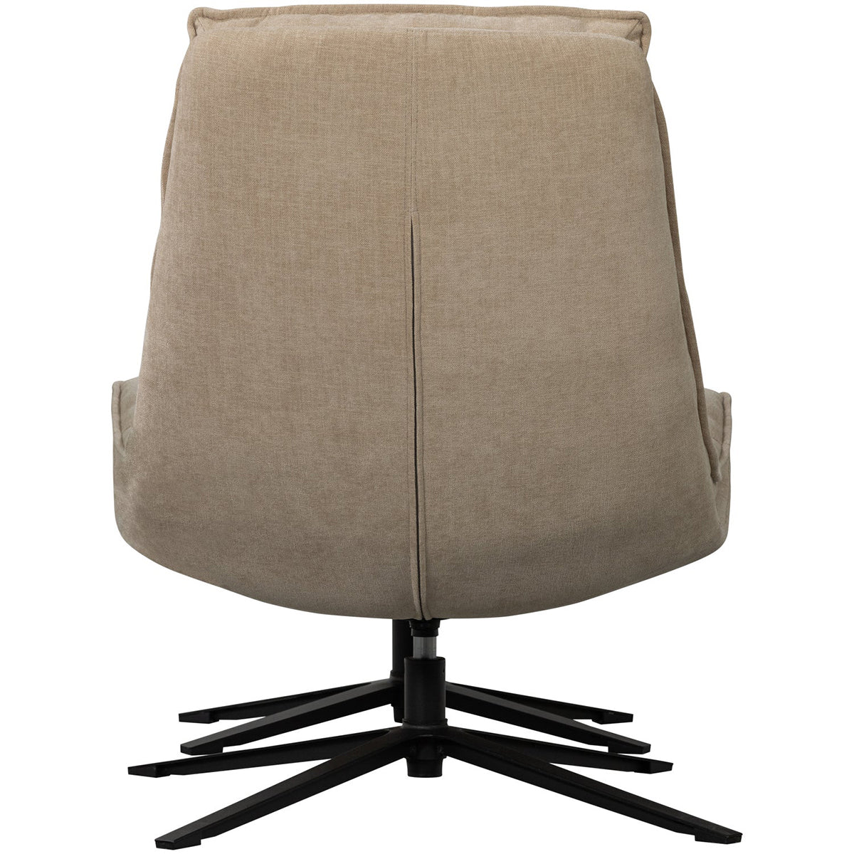 Kube Swivel Armchair with Hocker