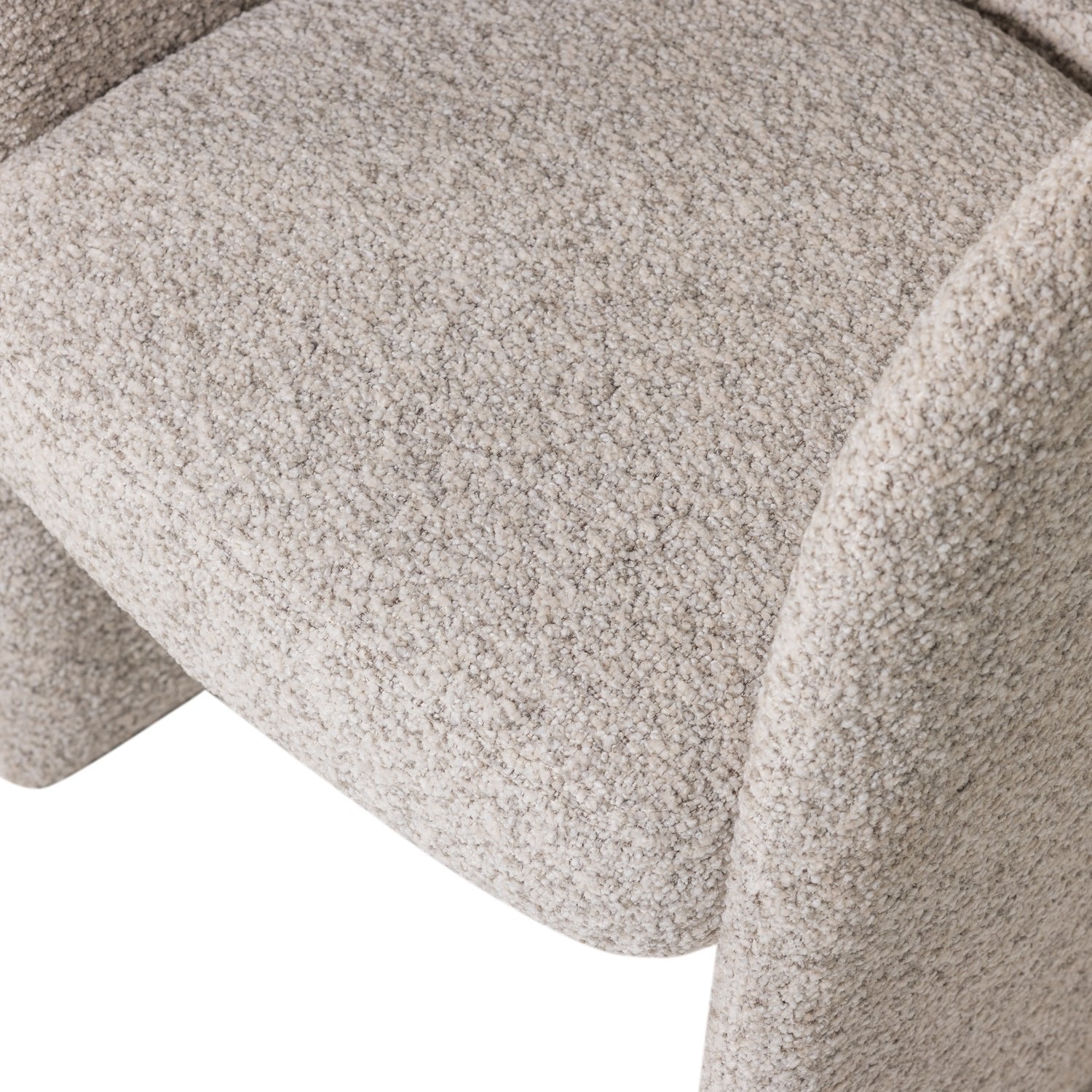 Lanor Coarse Bouclé Dining Chair