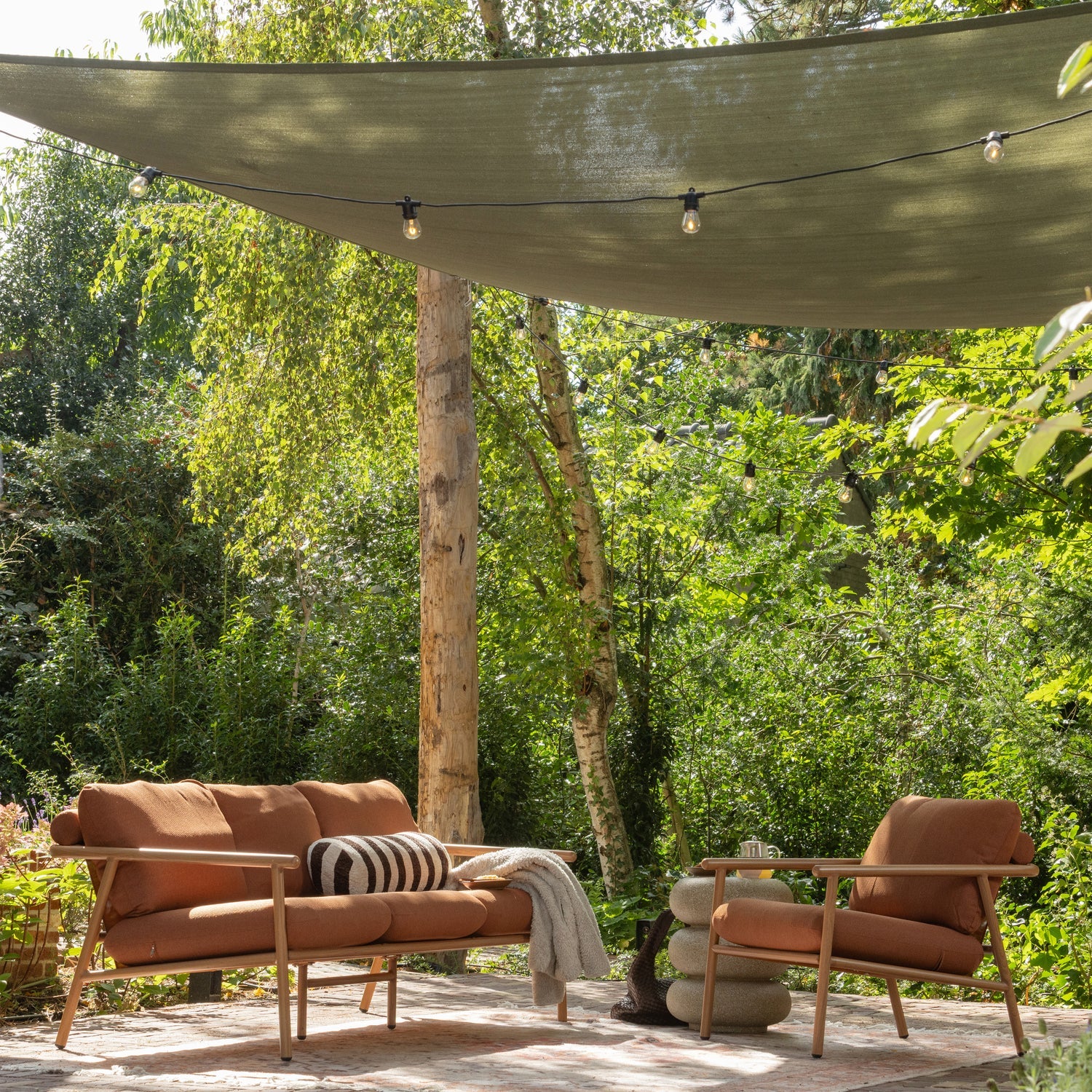 Laurel Dots Side Table