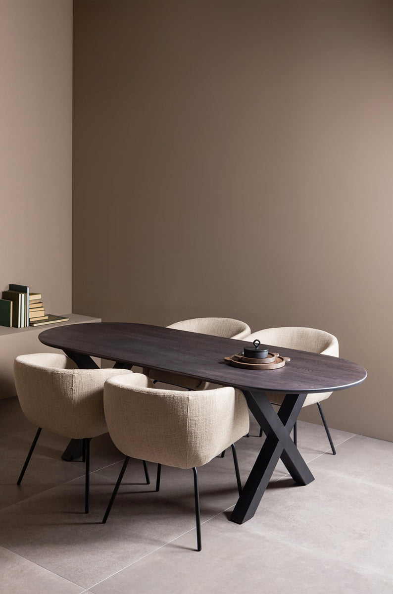 Leon Boucle Dining Chair