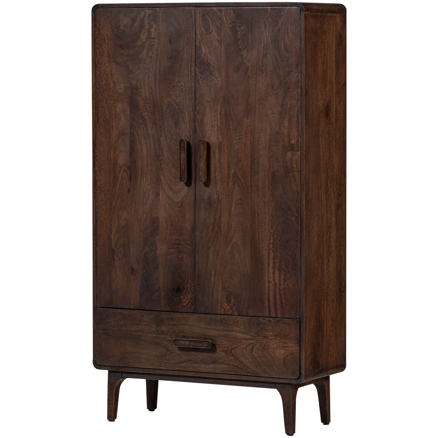 Liya Mango Wood 2 Doors Cabinet