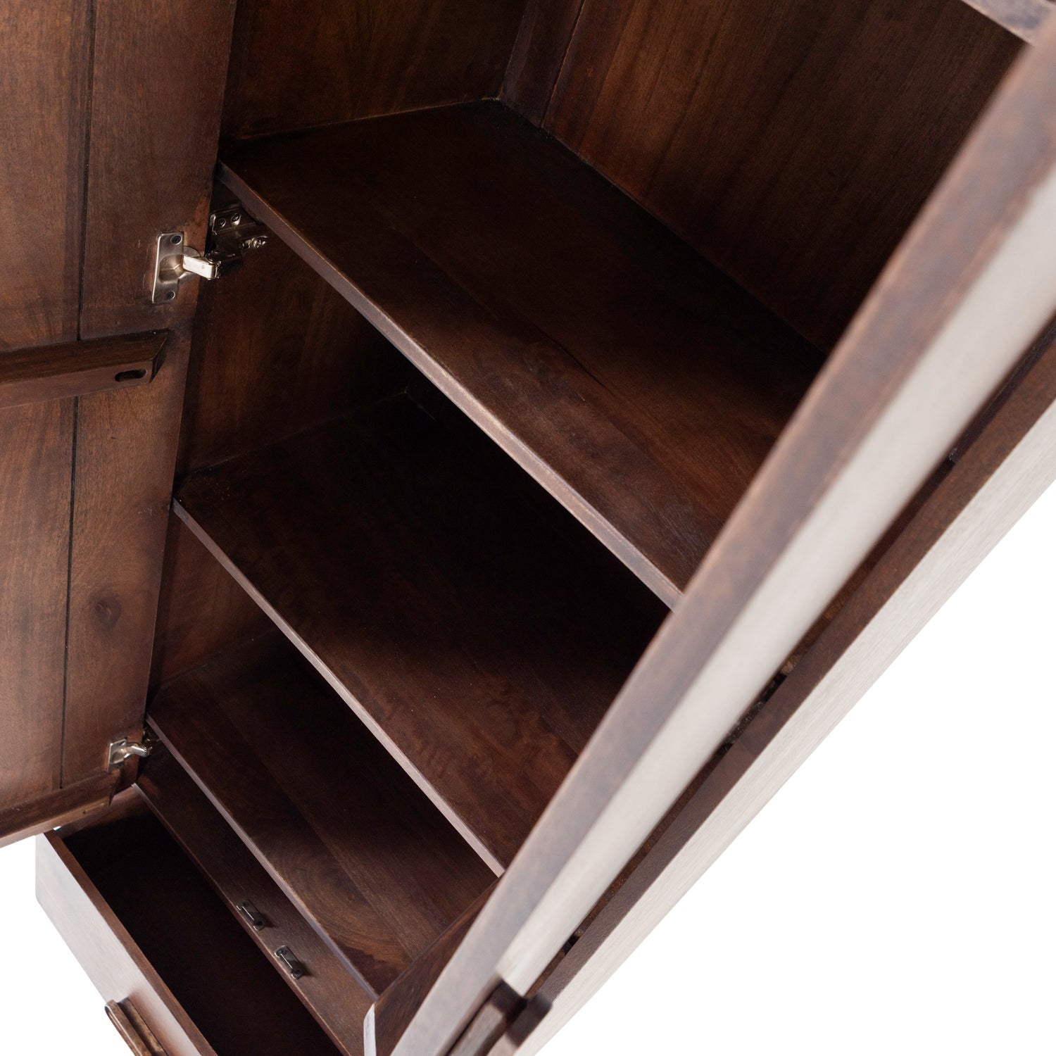 Liya Mango Wood High Cabinet