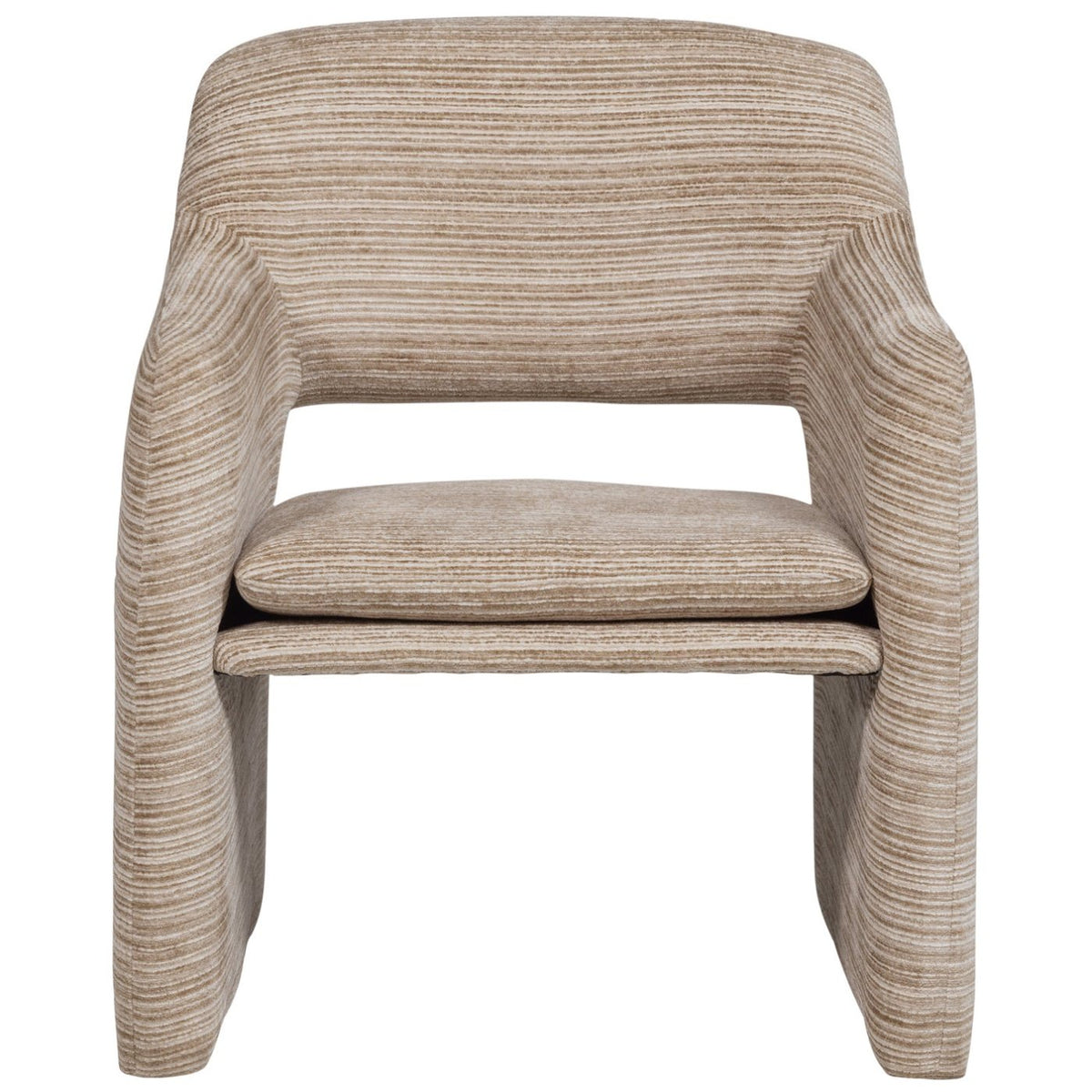 Lyric Natural Stripe Dessin Armchair