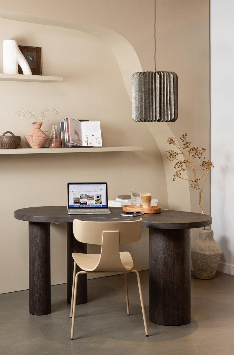 Maan Dark Brown Organic Desk