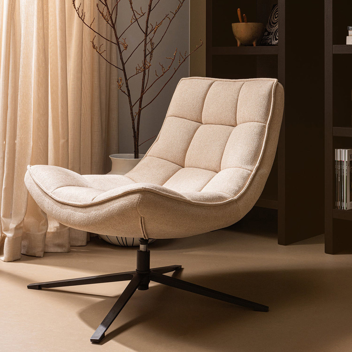 Maudi Heidi Swivel Armchair