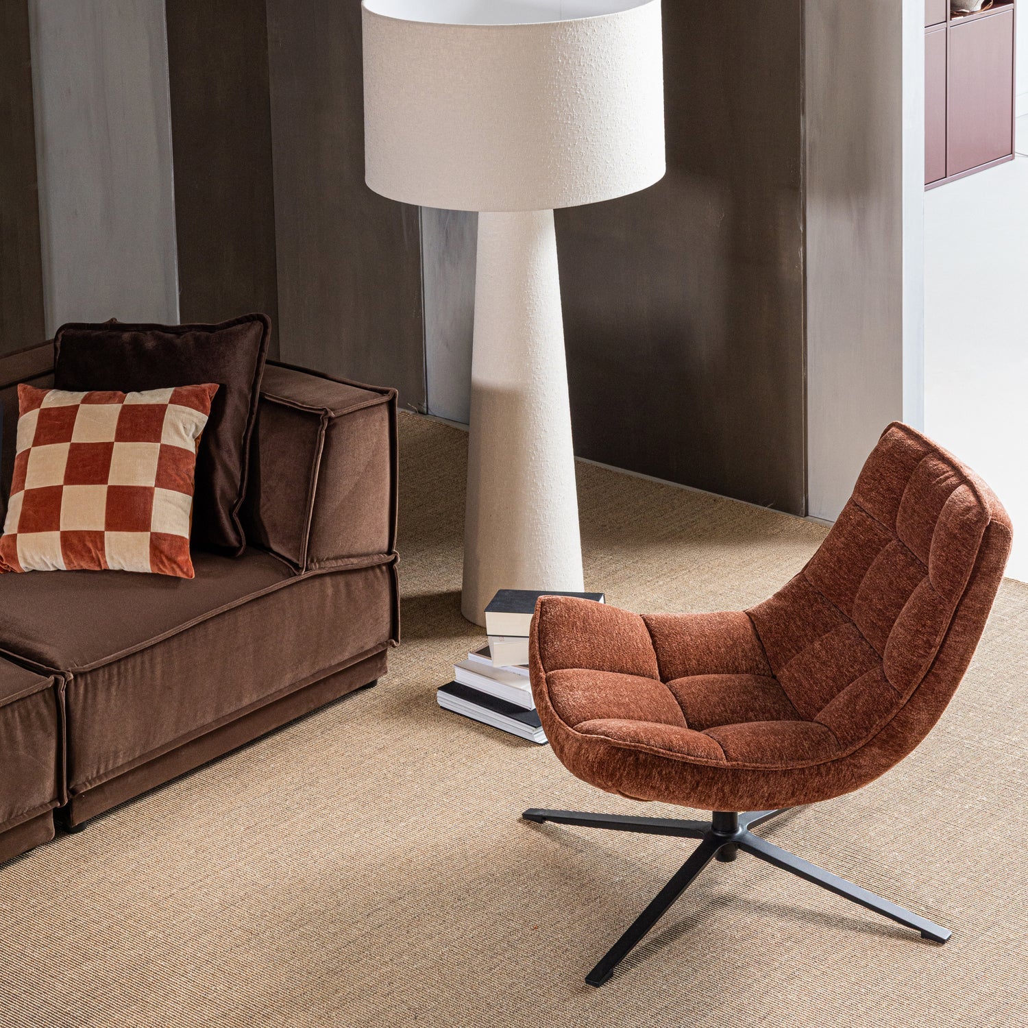 Maudi Swivel Armchair