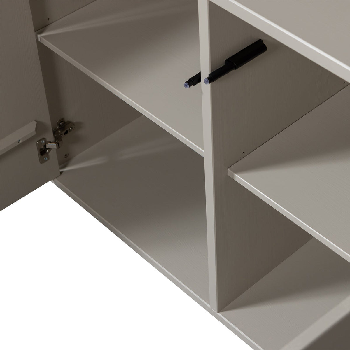 Meggy Dust Pine Storage Cabinet