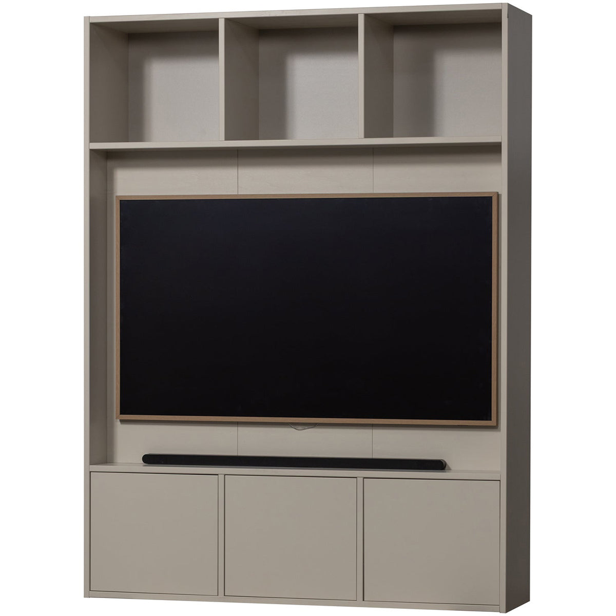 Meggy Dust Pine TV Storage Cabinet