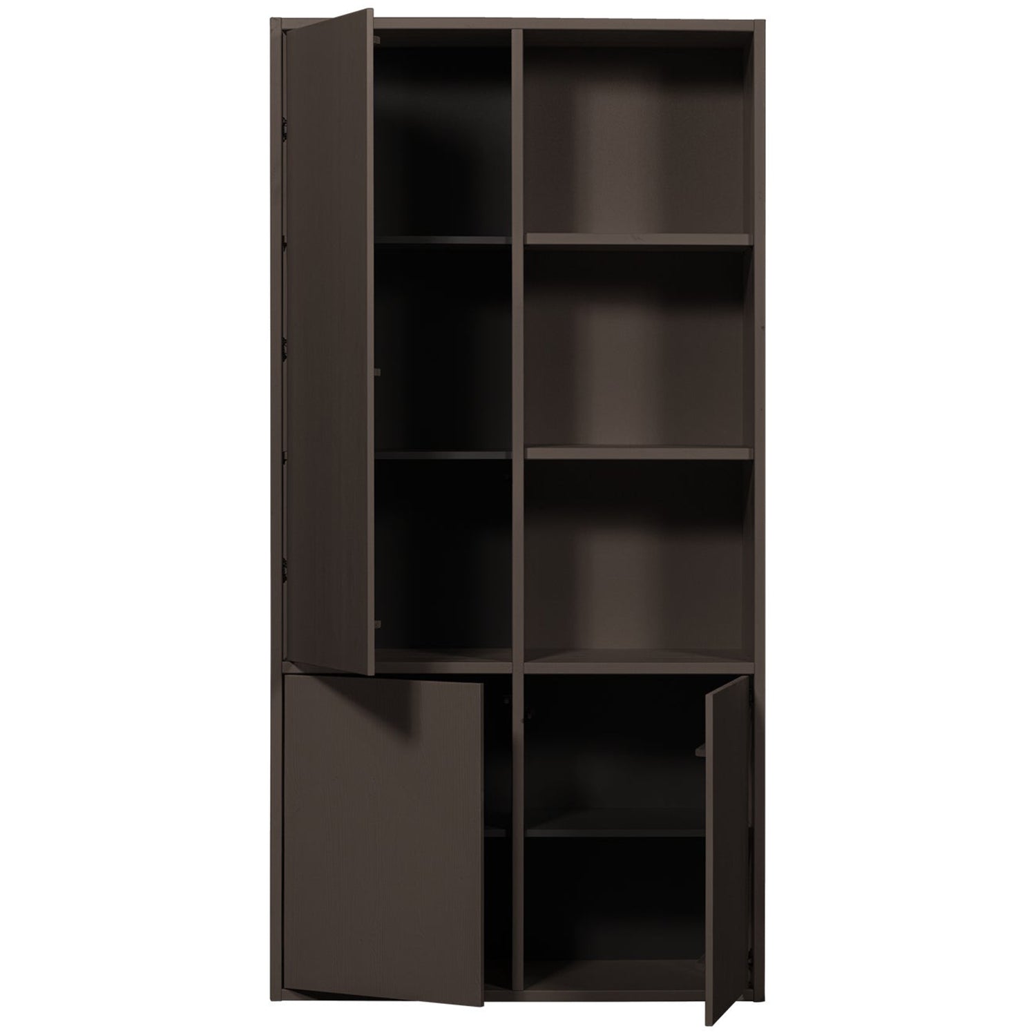 Merel Pine Wood Storage Cabinet