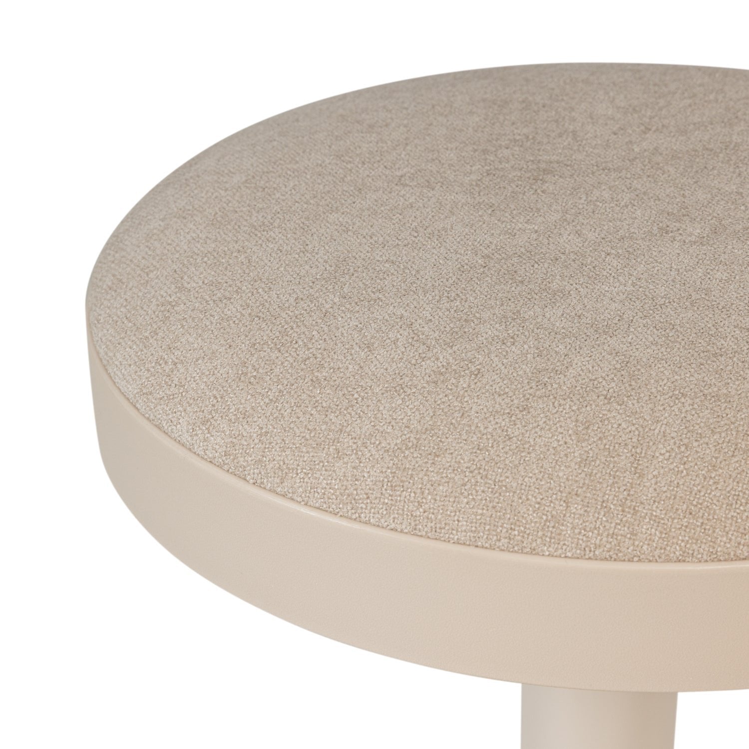 Mevo Chenille Height Adjustable Barstool