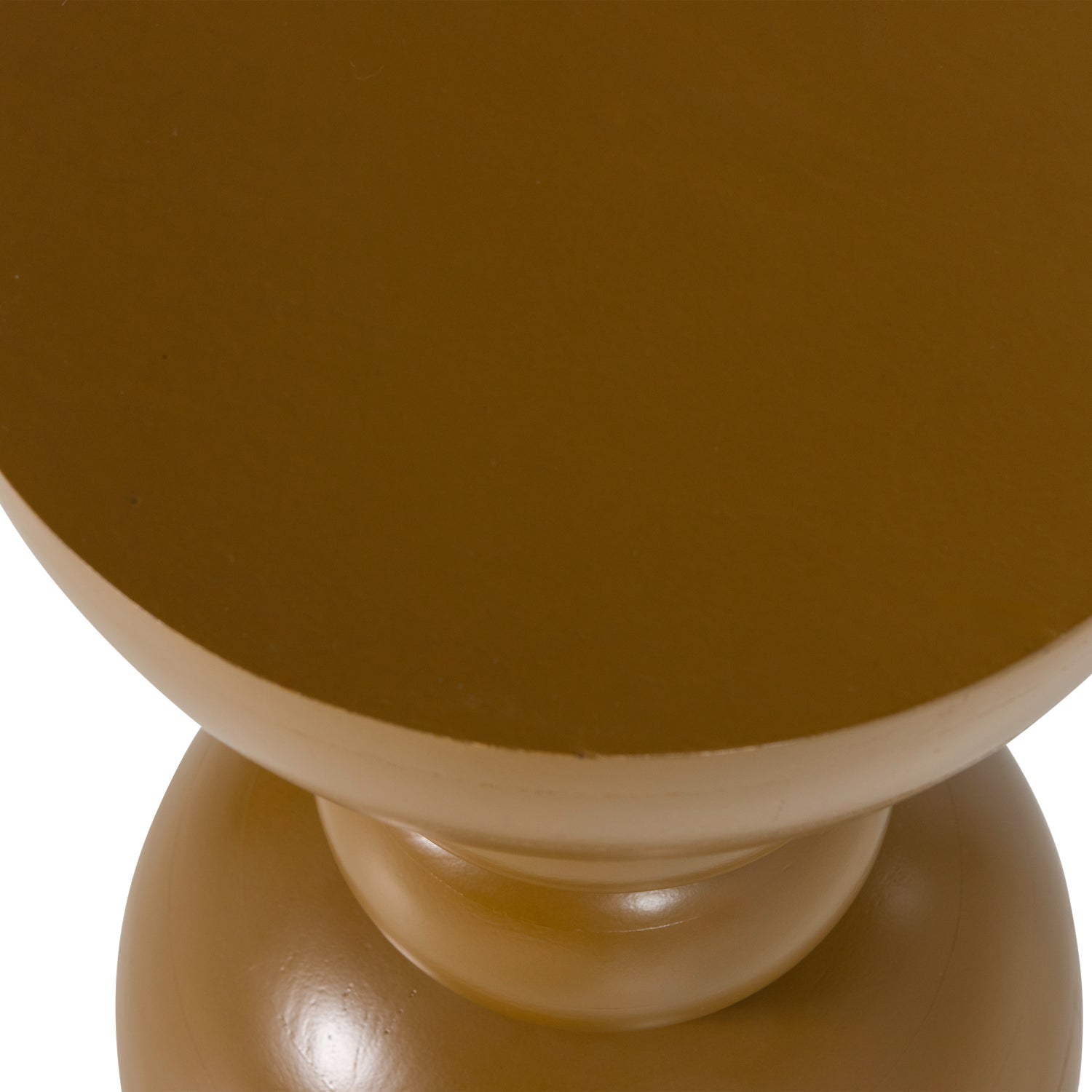 Miel Honey Yellow Mango Wood Side Table