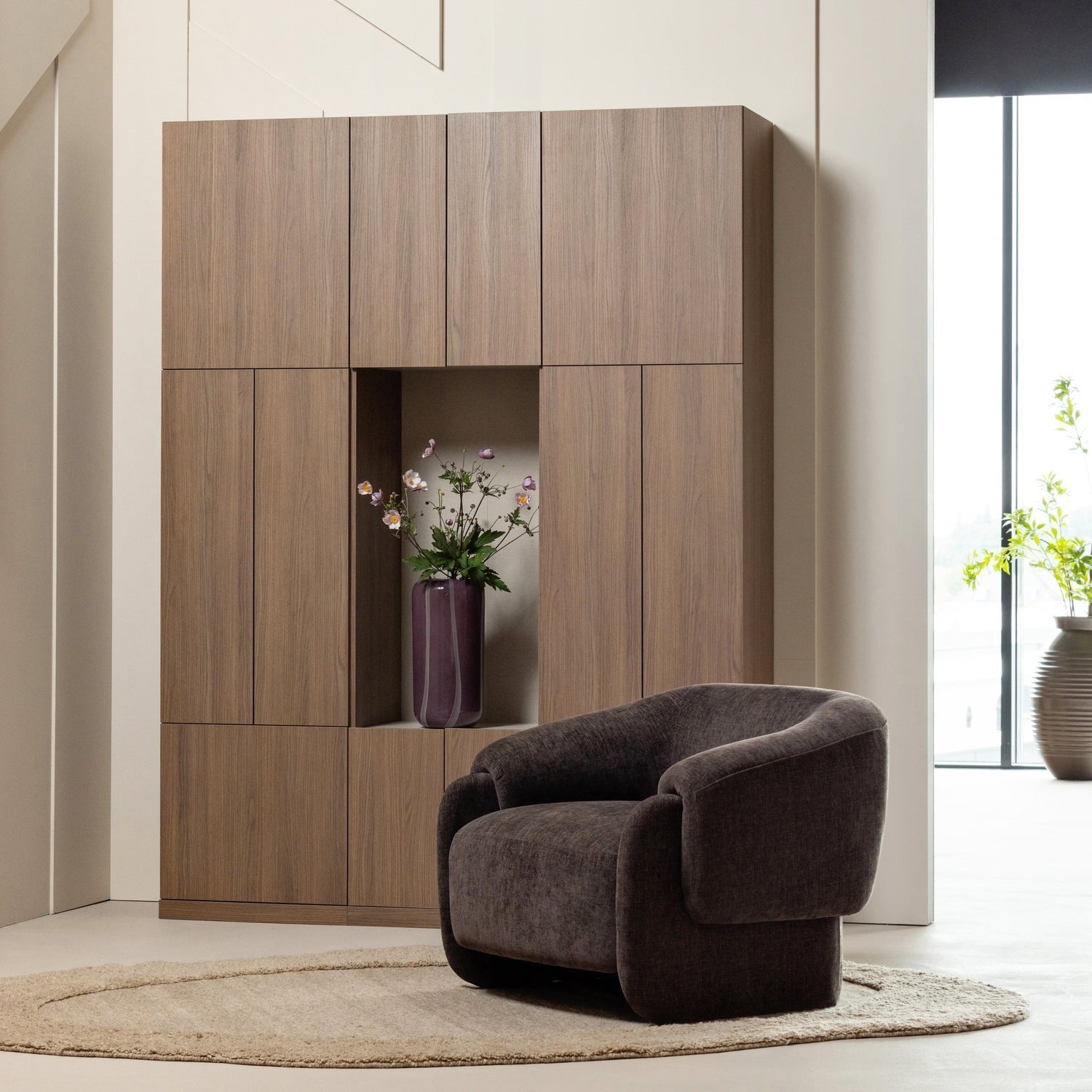 Moru Chenille Armchair