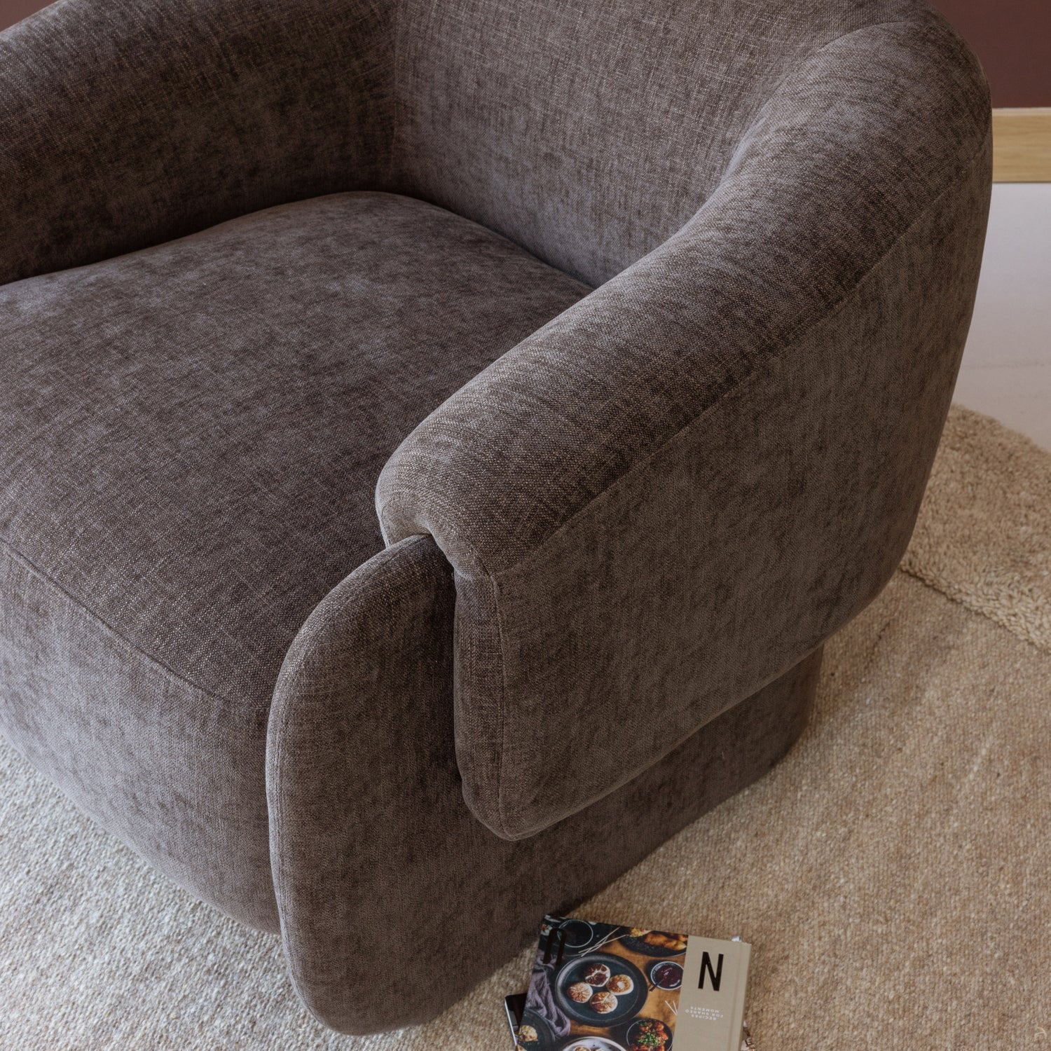 Moru Chenille Armchair