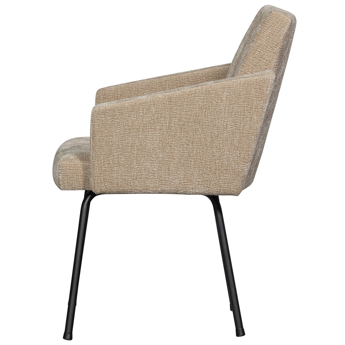 Mount Chenille Dining Chair with Armrest