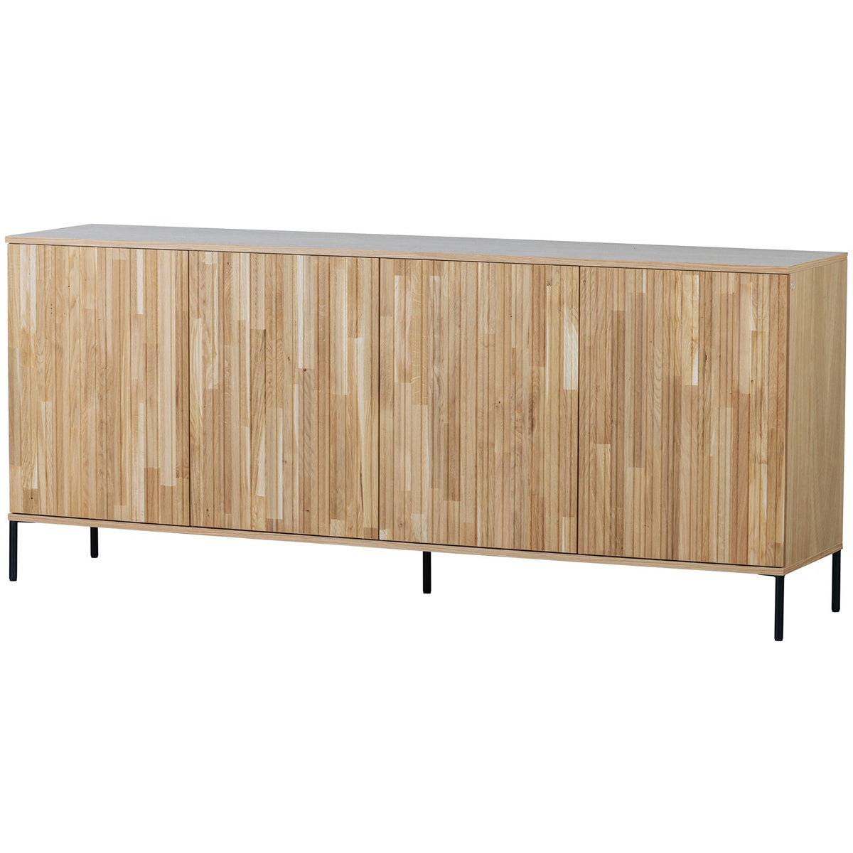 New Gravure Natural Oak Wood Sideboard