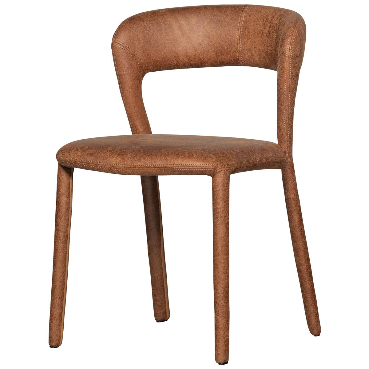 Noble Tippy Leather Look Dining Chair