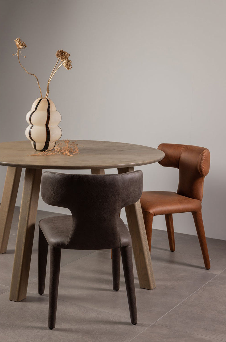 Noble Tippy Leather Look Dining Chair