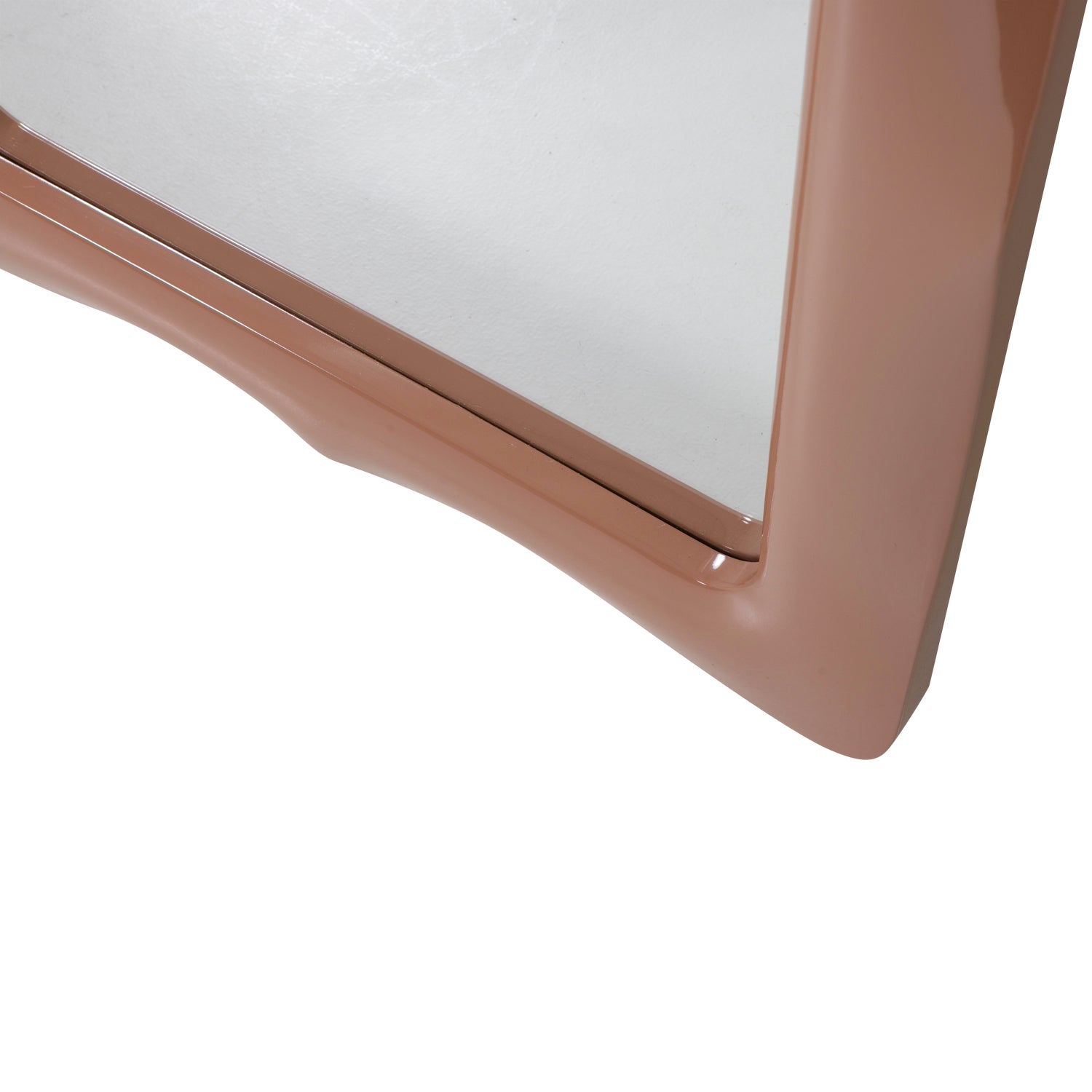 Norea Pink High Gloss Dressing Mirror