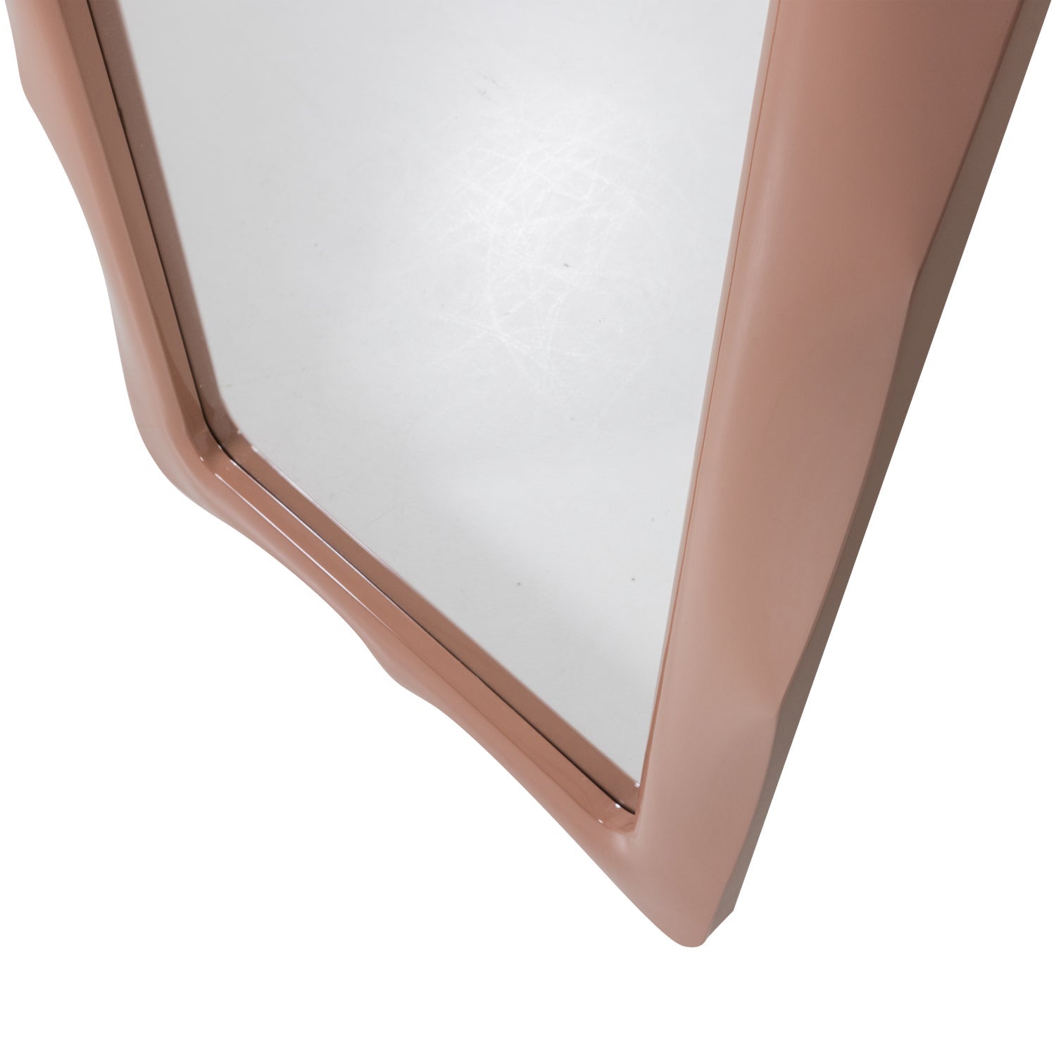 Norea Pink High Gloss Dressing Mirror