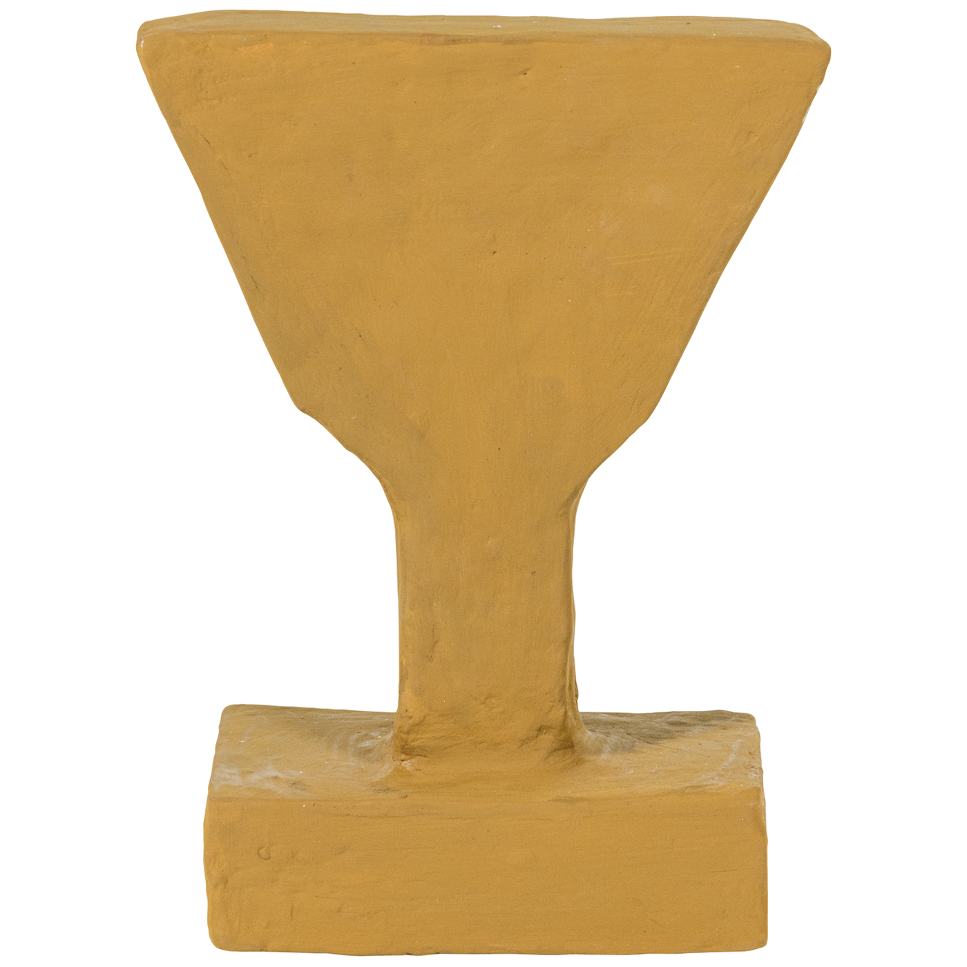 Olen Honey/Yellow Papier Mache Ornament