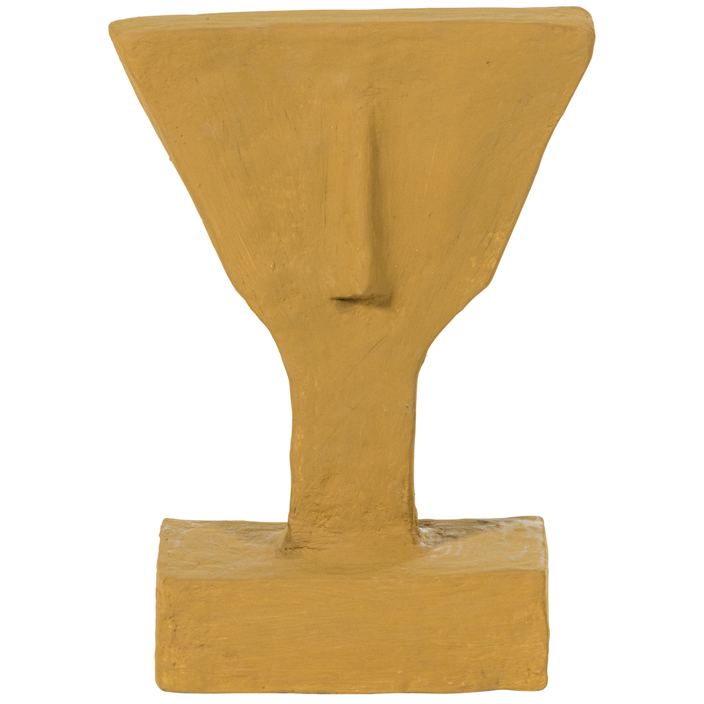 Olen Honey/Yellow Papier Mache Ornament