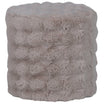 Olven Natural Fluffy High Pouf