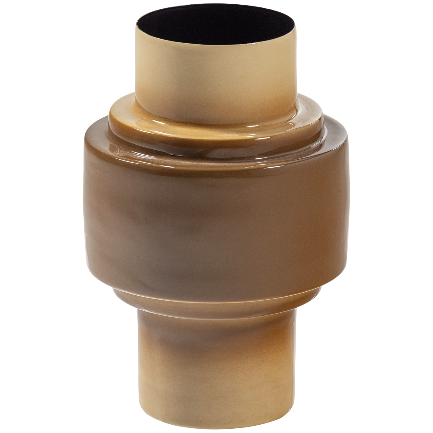 Orba Sand High Gloss Vase