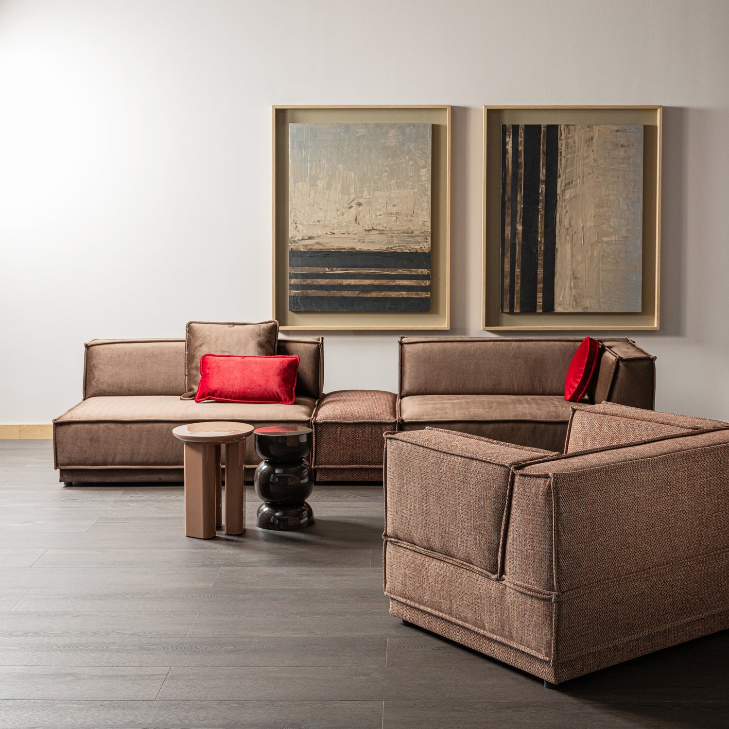 Orivo High Gloss Side Table