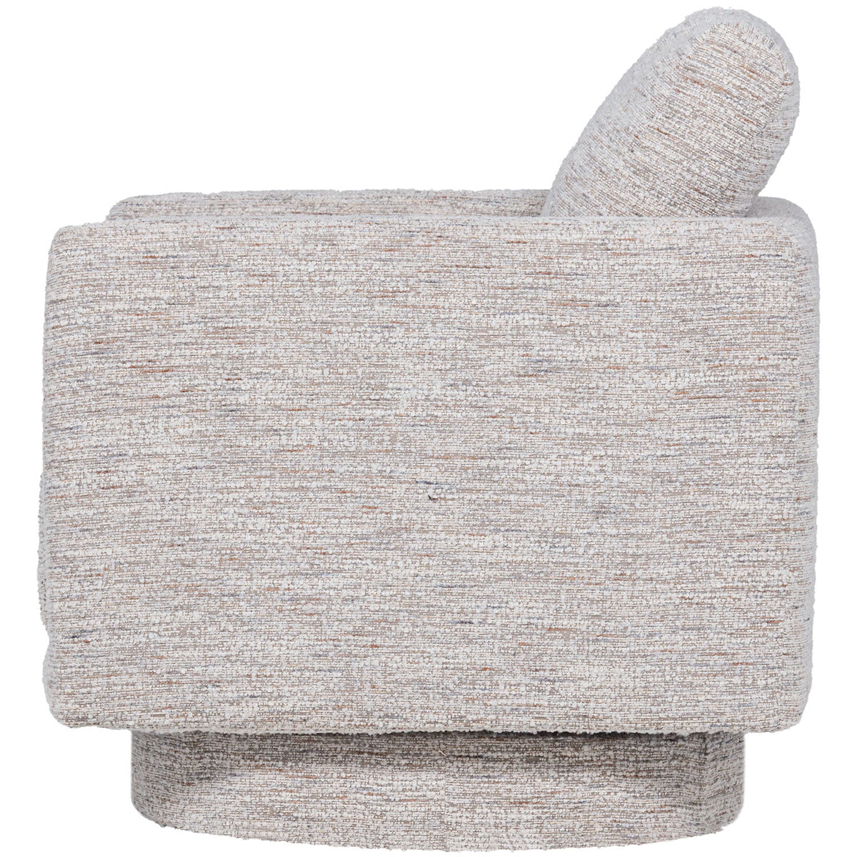 Oska Boucle Swivel Armchair