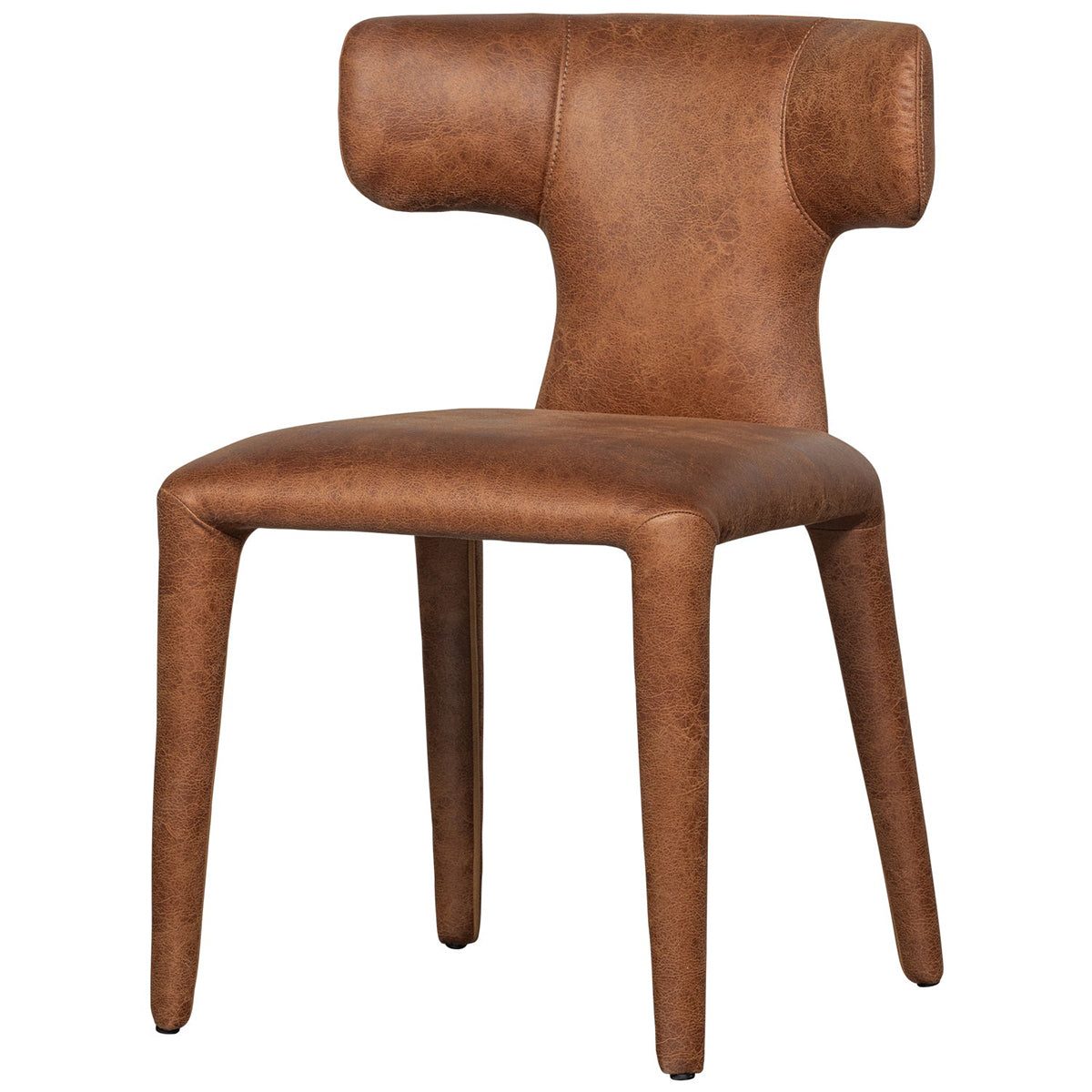 Permit Tippy Leather Look Dining Chair