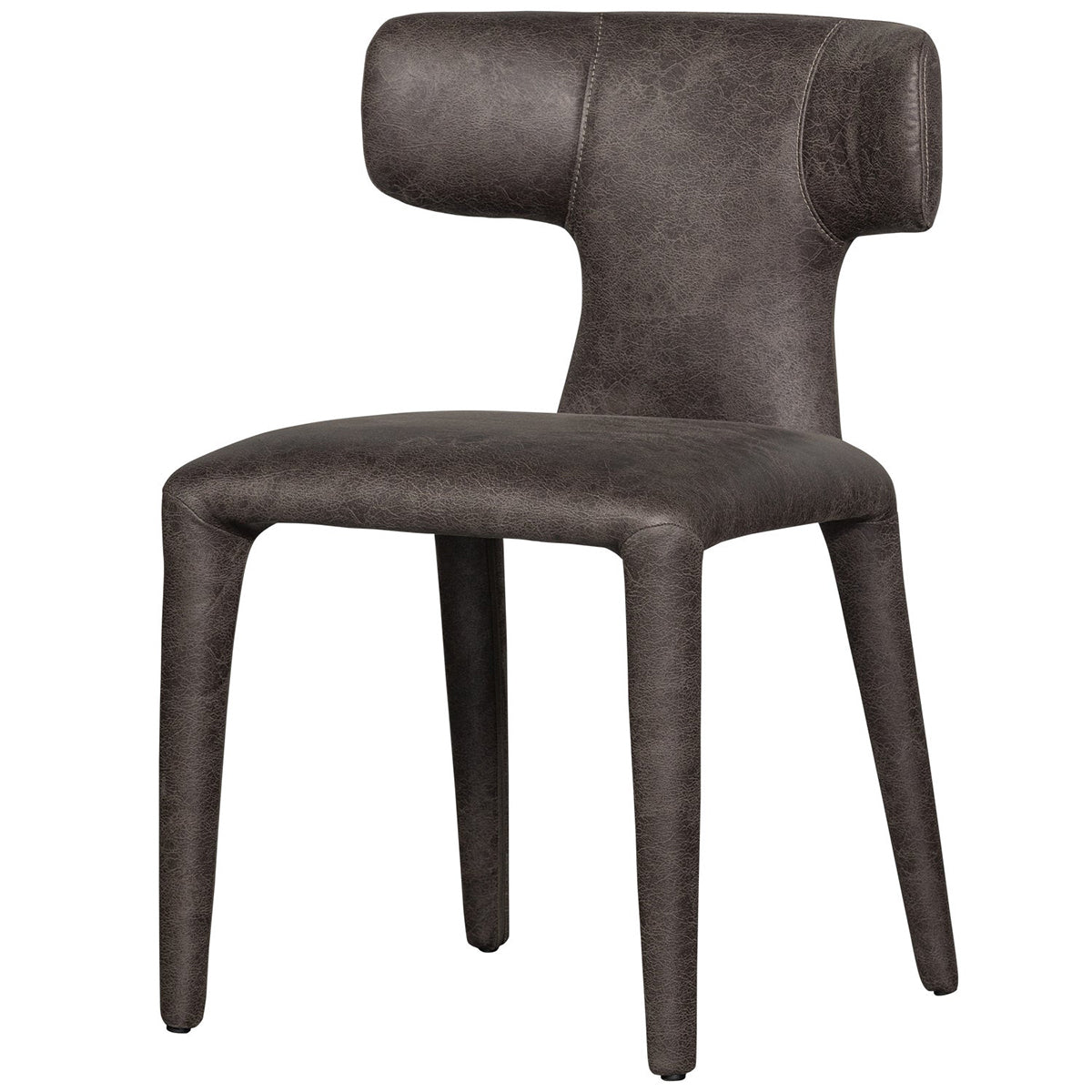 Permit Tippy Leather Look Dining Chair
