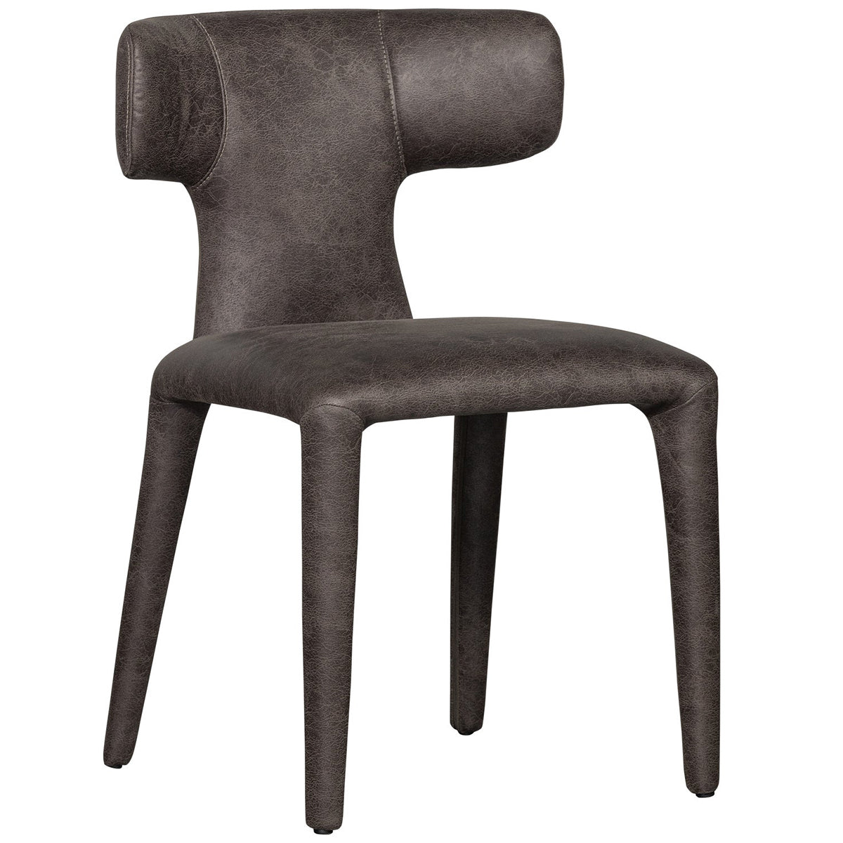 Permit Tippy Leather Look Dining Chair