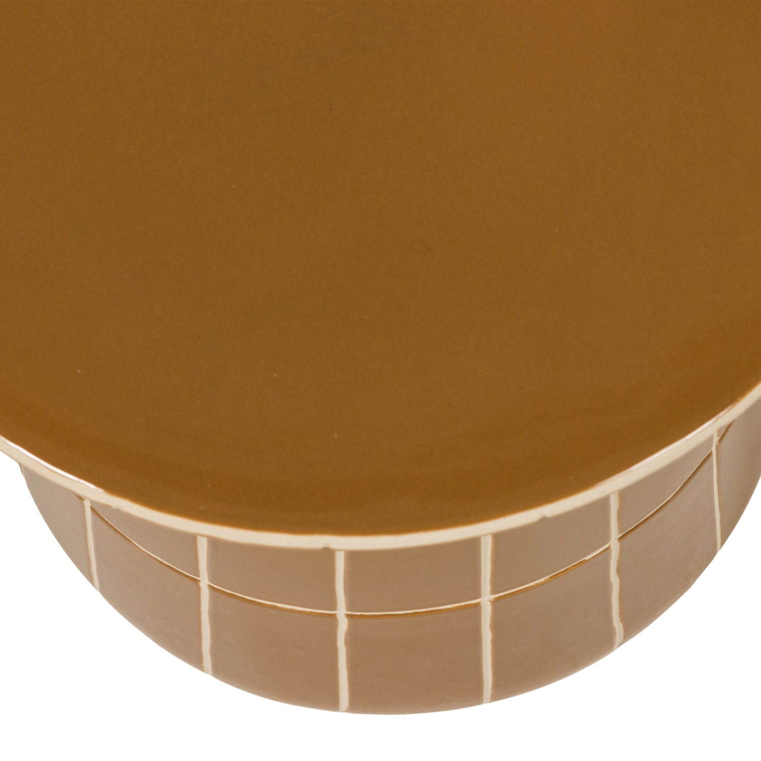 Plu Honey Yellow Decorative Side Table