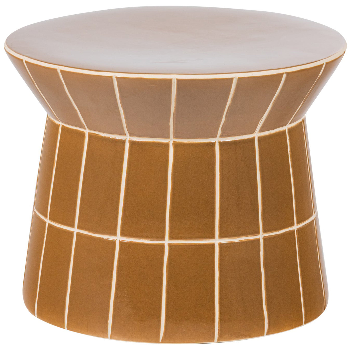 Plu Honey Yellow Decorative Side Table