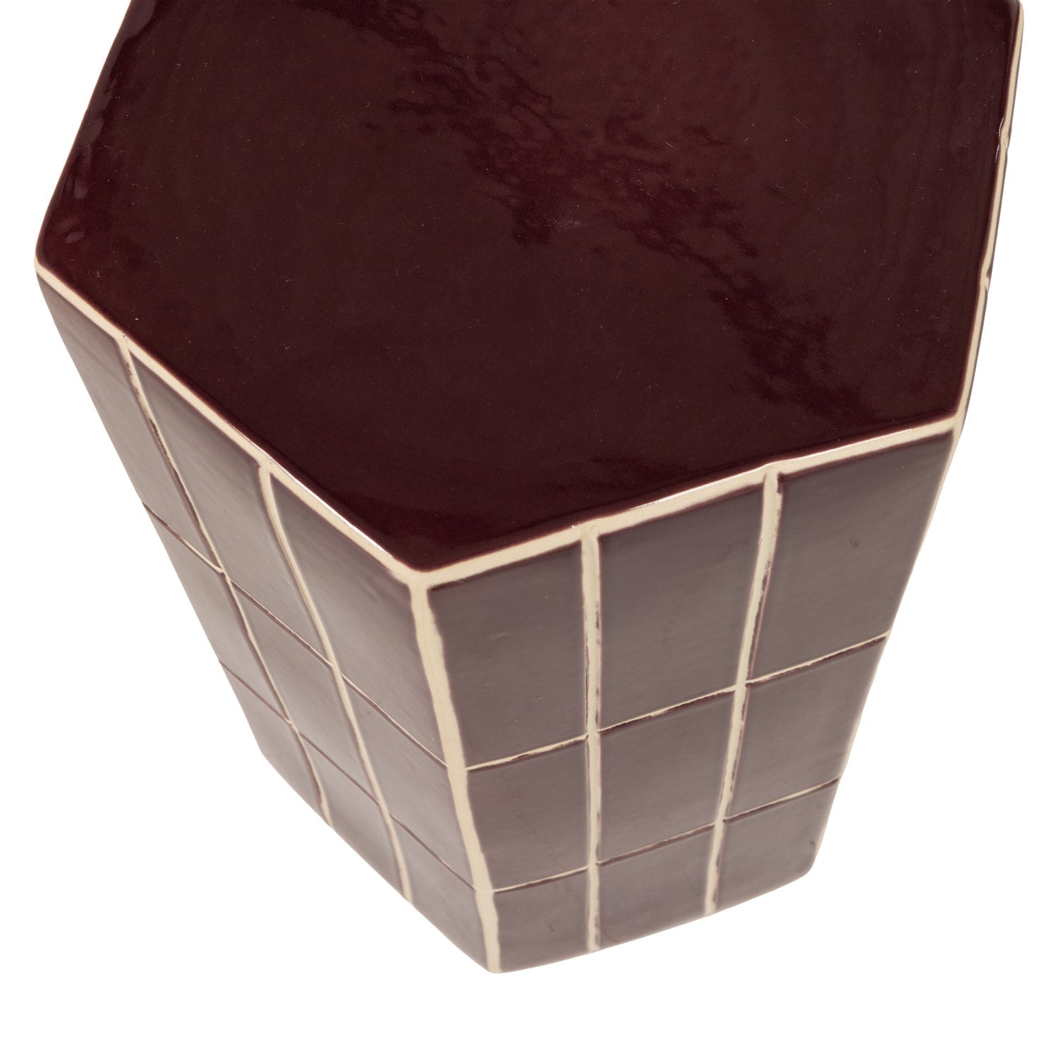 Plu Purple Decorative Side Table