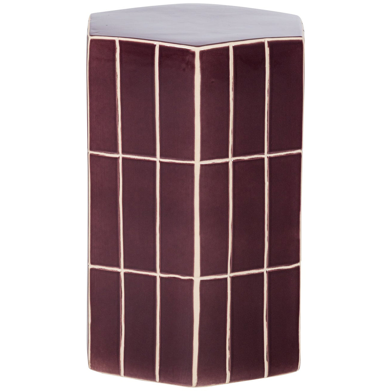 Plu Purple Decorative Side Table