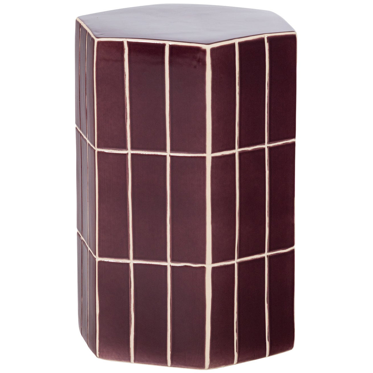 Plu Purple Decorative Side Table