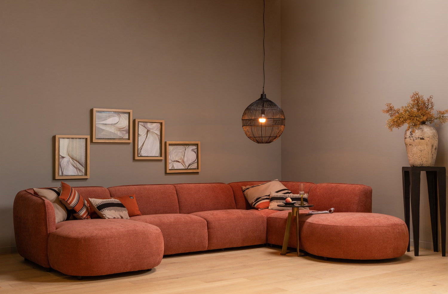 Polly Cups U Shape Sofa