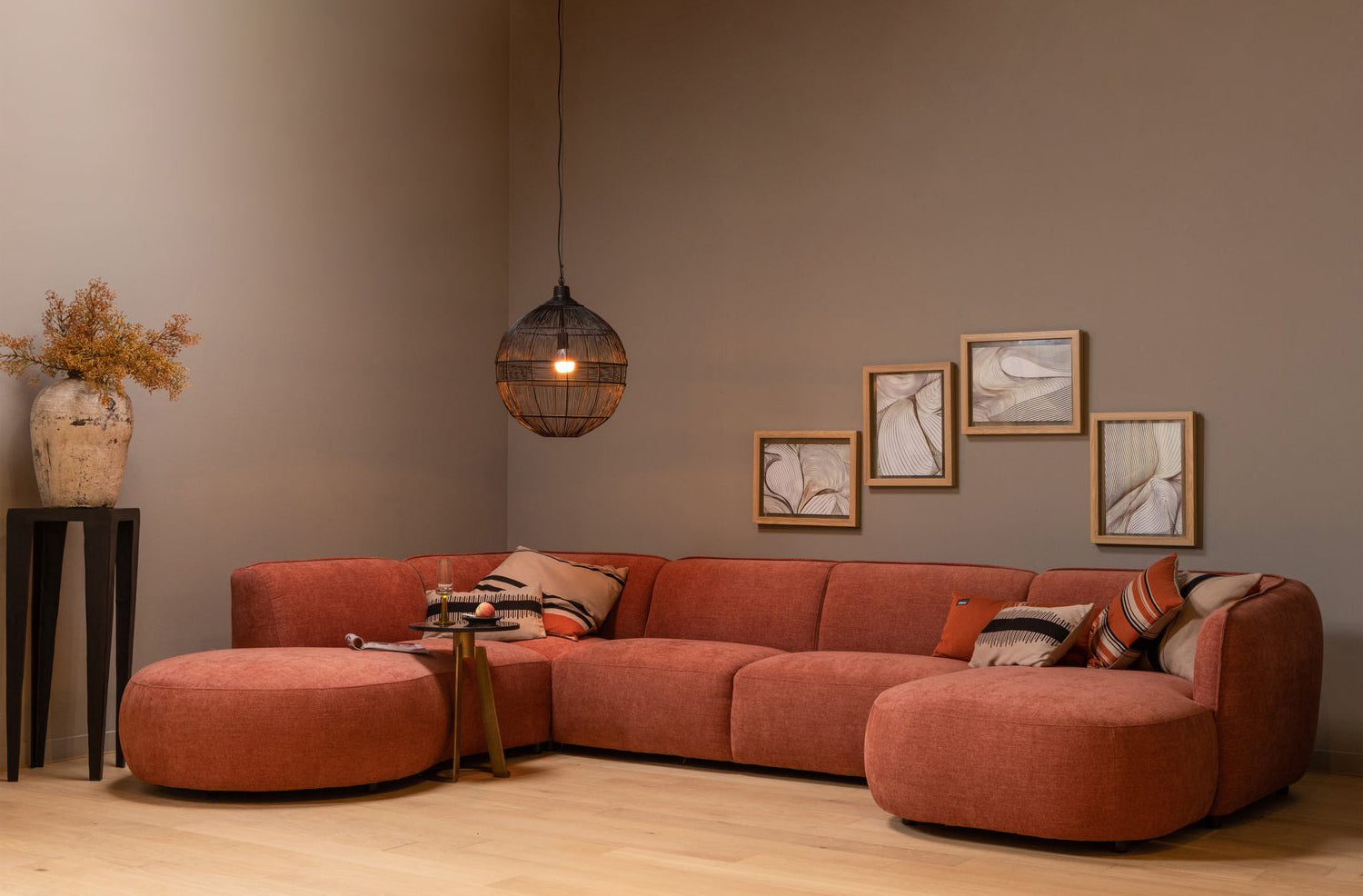 Polly Cups U Shape Sofa