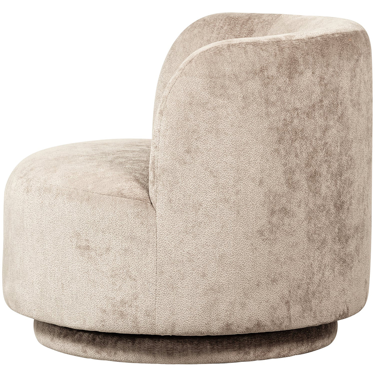 Popular Chenille Rotation Armchair