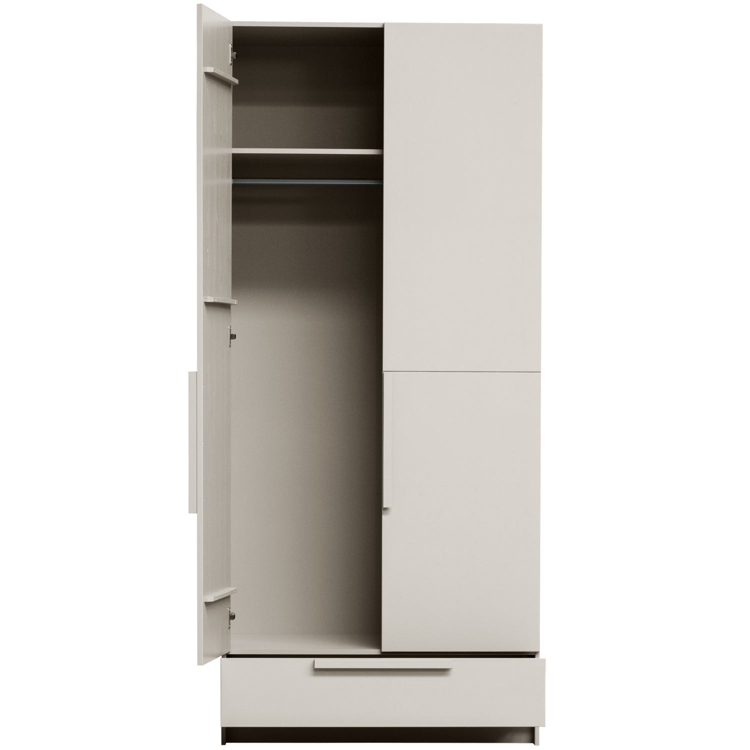Pure Split Dust 2 Doors Wardrobe