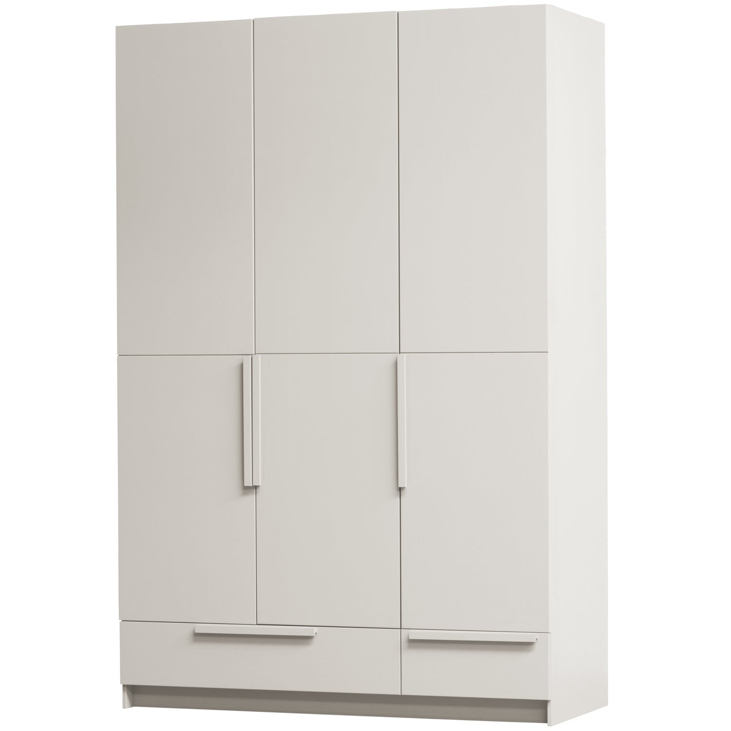 Pure Split Dust 3 Doors Wardrobe