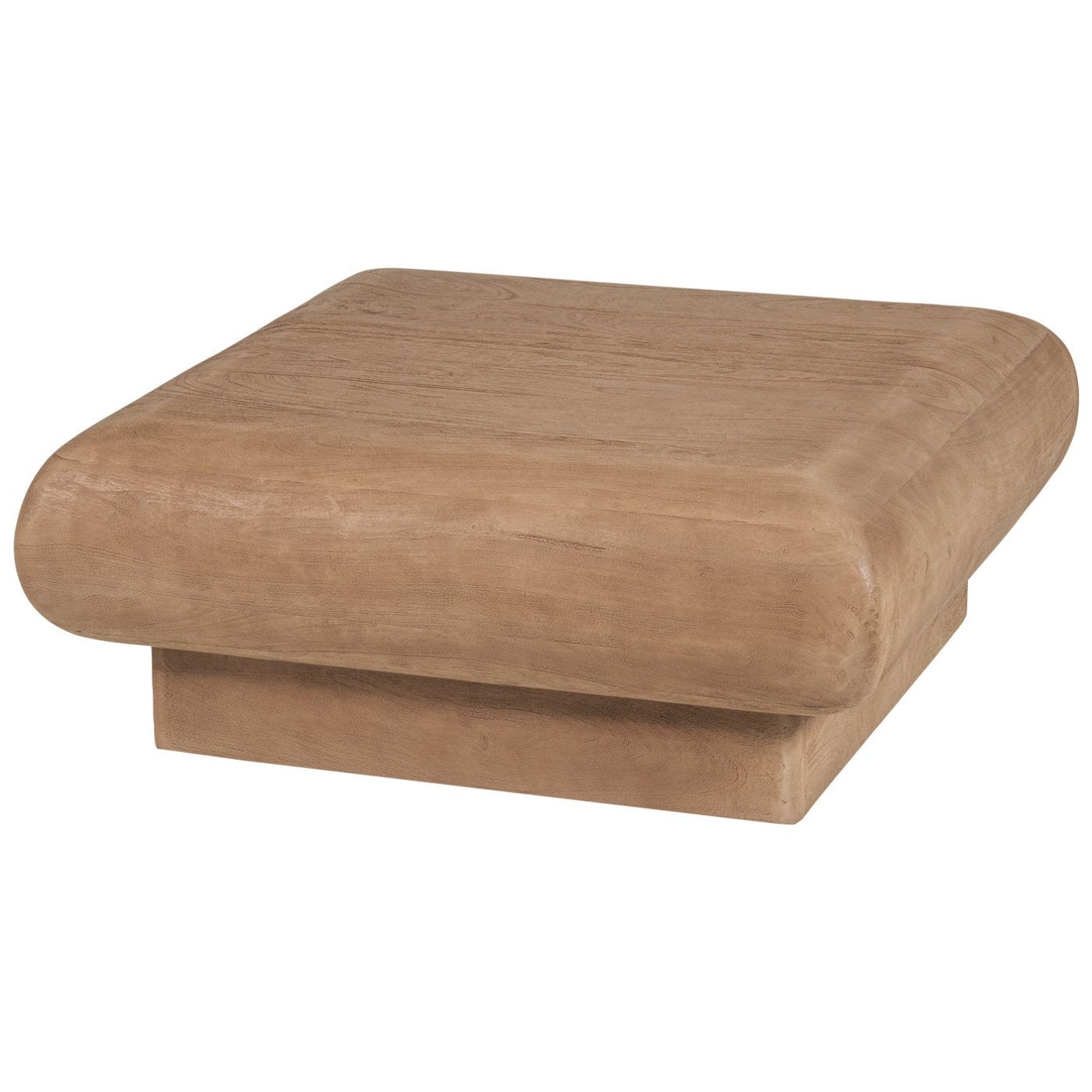 Rimea Light Brown Mango Wood Coffee Table