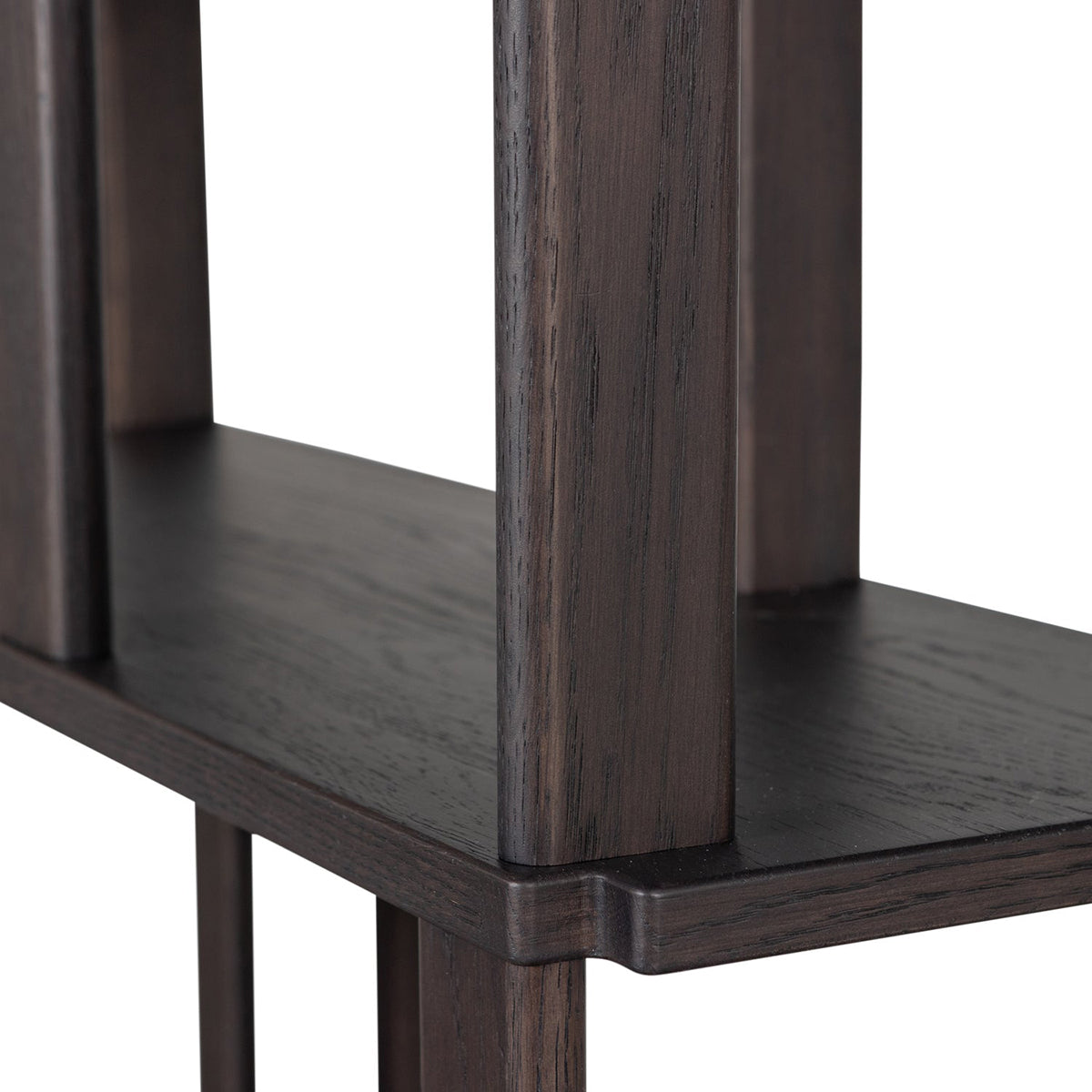 Riss Oak Wood Bookshelf