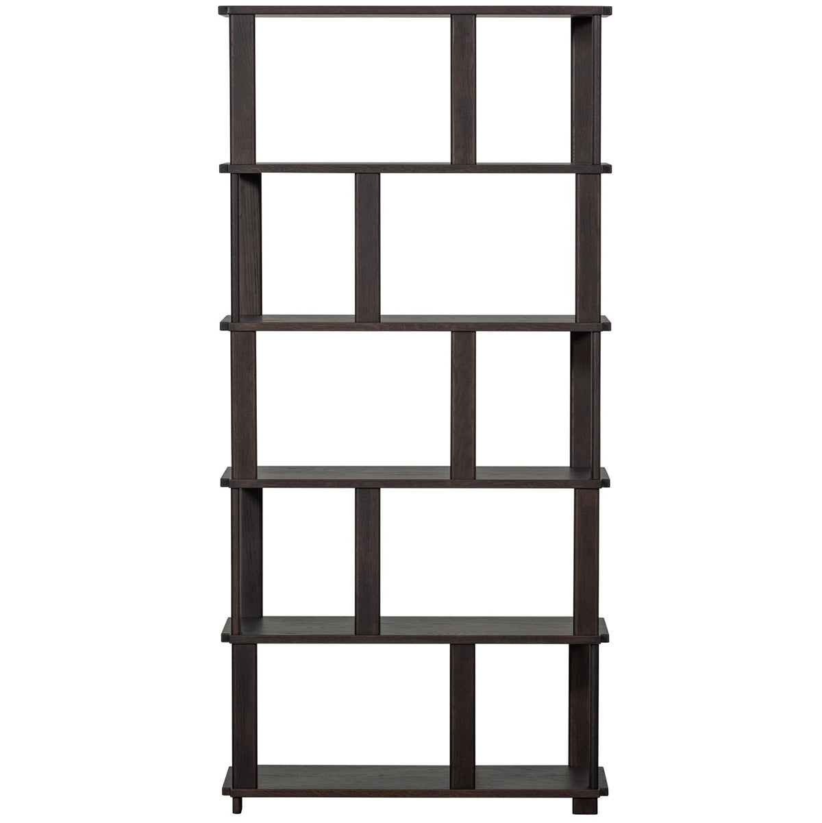 Riss Oak Wood Bookshelf