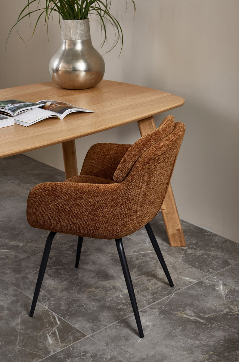 Runa Chenille Dining Chair