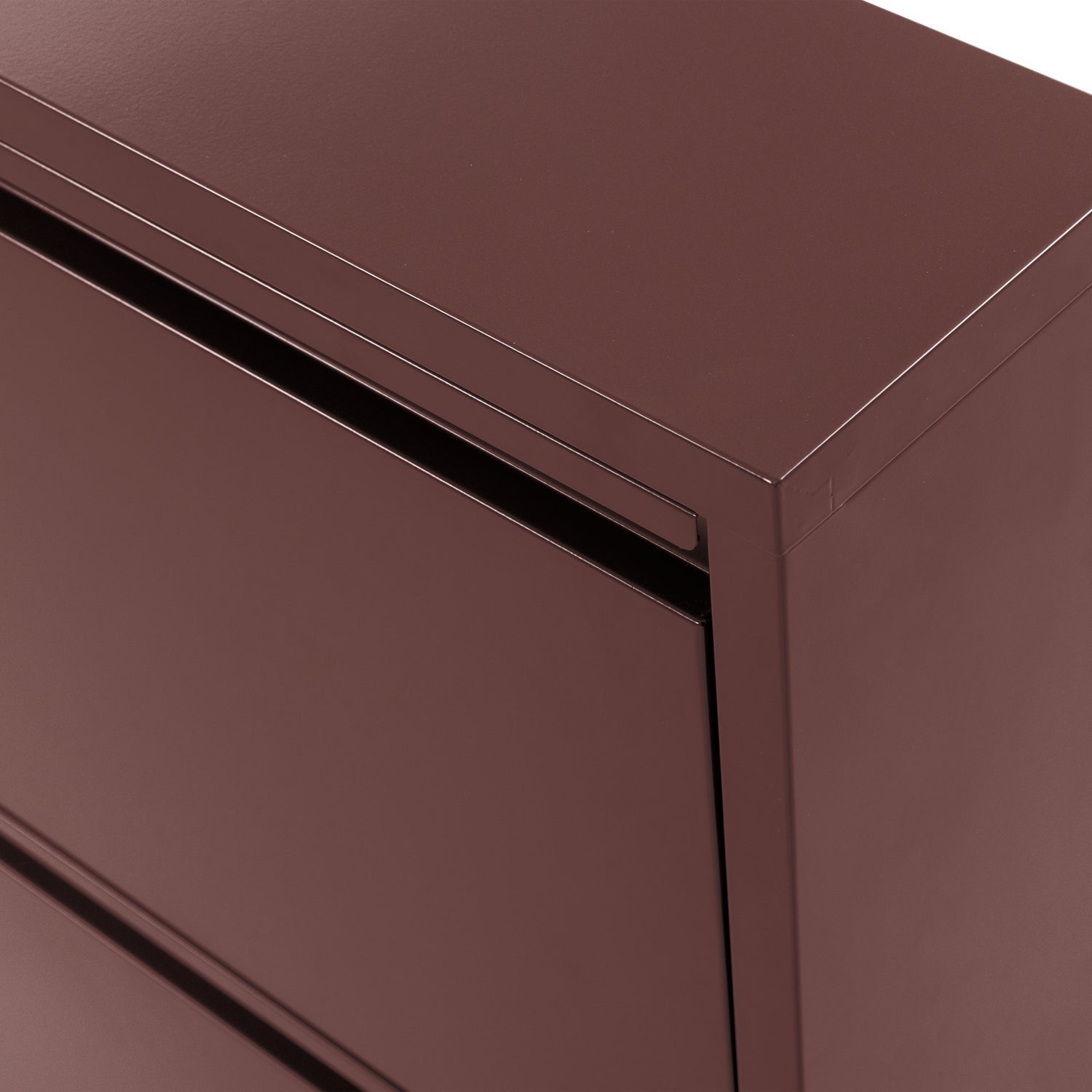 Sabine Metal 3 Compartment Shoe Cabinet