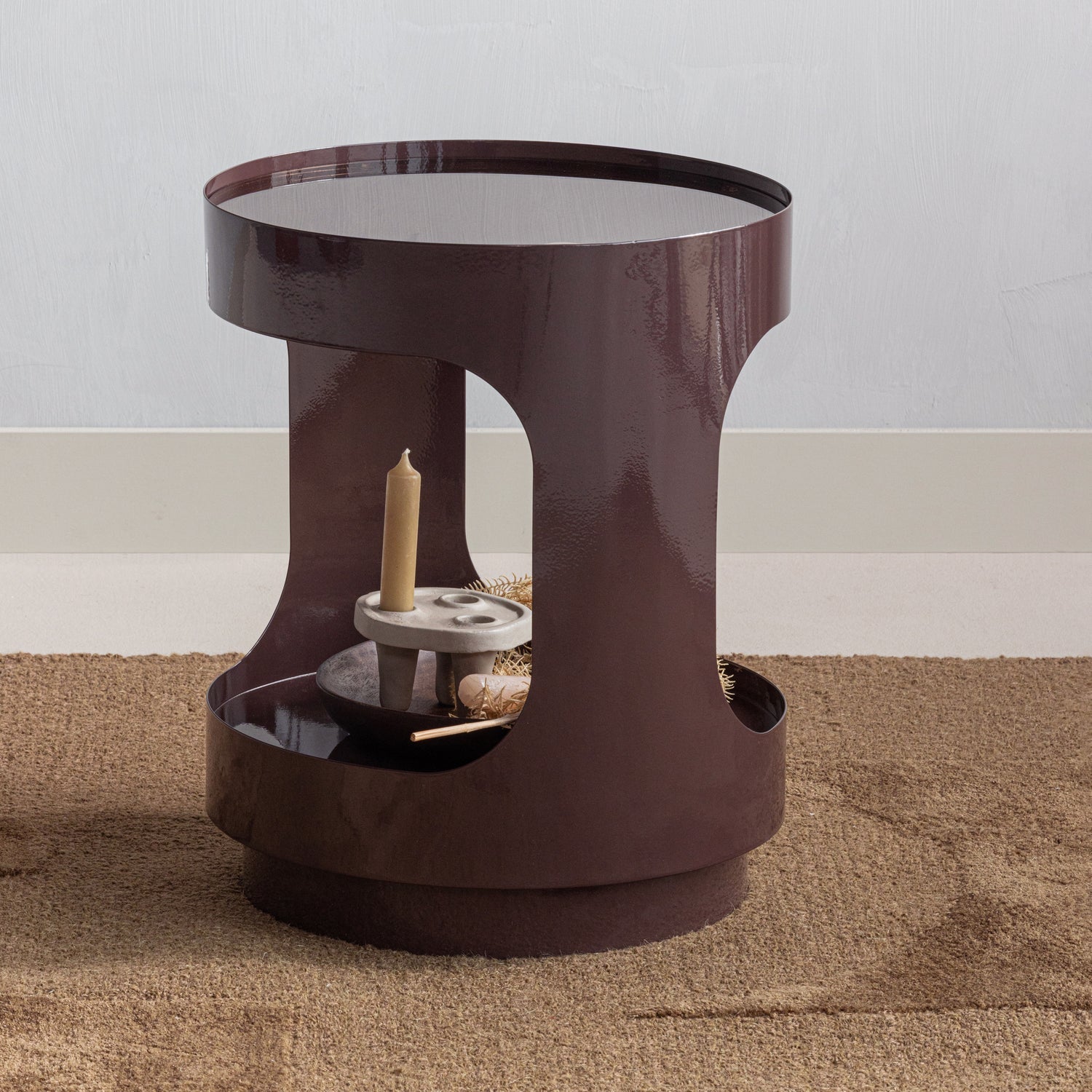 Sero Brown Side Table