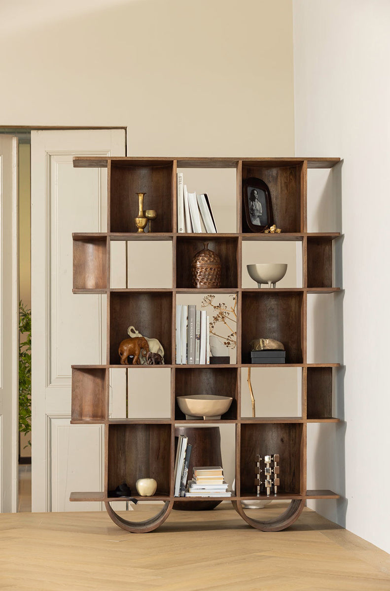 Sinne Walnut Bookshelf